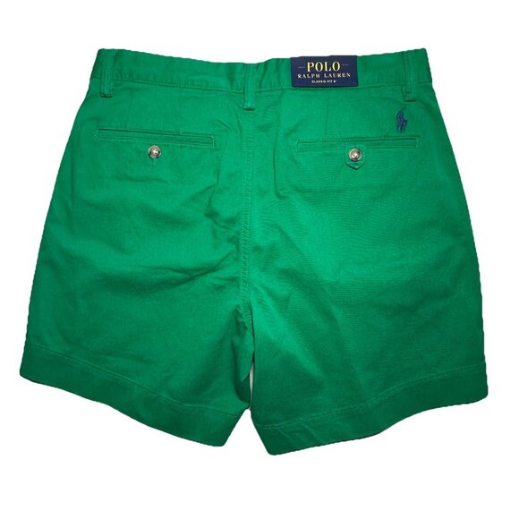 Polo Ralph Lauren Mens Size 36 Billiard Green Classic Fit 6" Stretch Chino Short - Picture 4 of 11